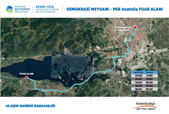 PSB Anatolia fuarına ücretsiz ulaşım sağlanacak