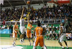 Büyükşehir Basket Evinde Galip