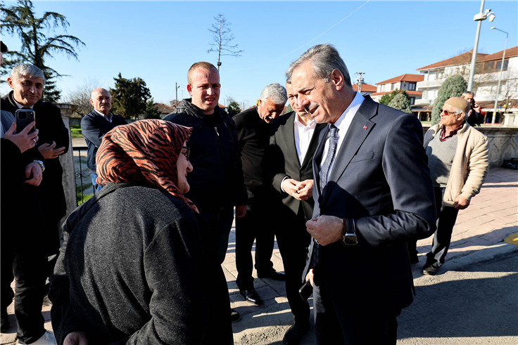 Büyükşehir’den Karapürçek Hocaköy’e yeni bir meydan 