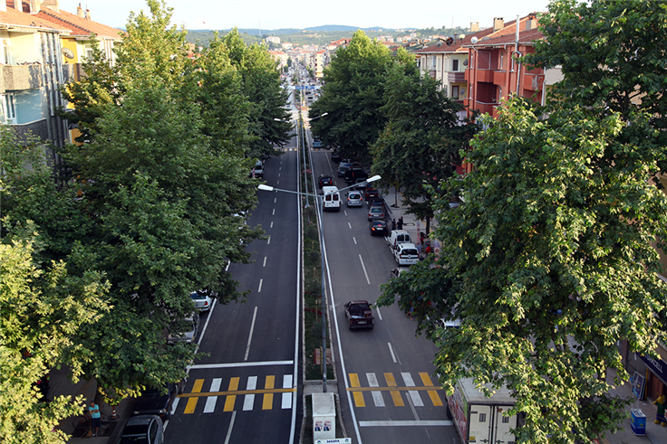 Plaj Caddesi Yeni Yüzüne Kavuştu