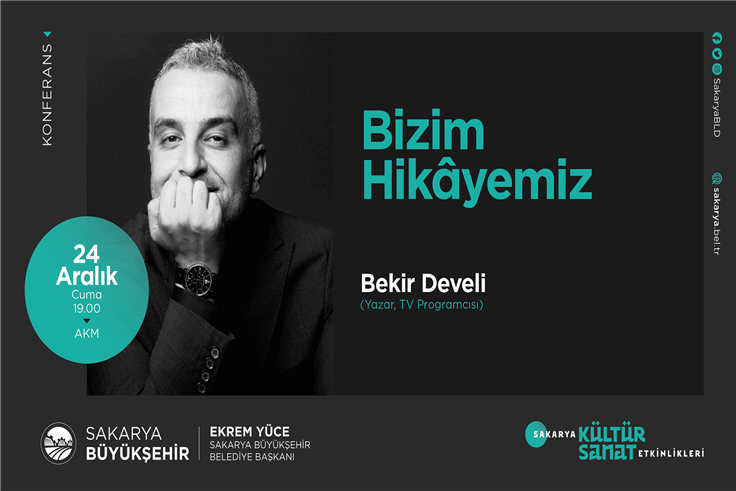 Bekir Develi ile ‘Bizim Hikâyemiz’ AKM’de