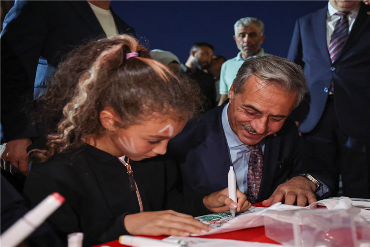 Ritim Park ilçenin yeni buluşma noktası oldu: Yusuf Alemdar Söğütlü’ye bir müjde daha verdi
