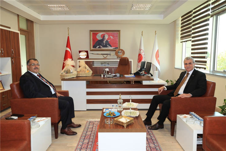 Başkan Yüce’den BAM Cumhuriyet Başsavcısı Yılmaz’a ziyaret