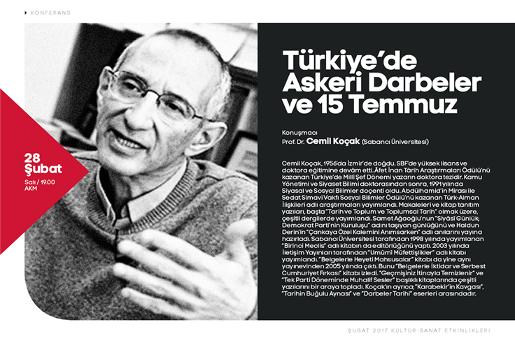 Şubat Etkinlikleri bu konferansla sona erecek