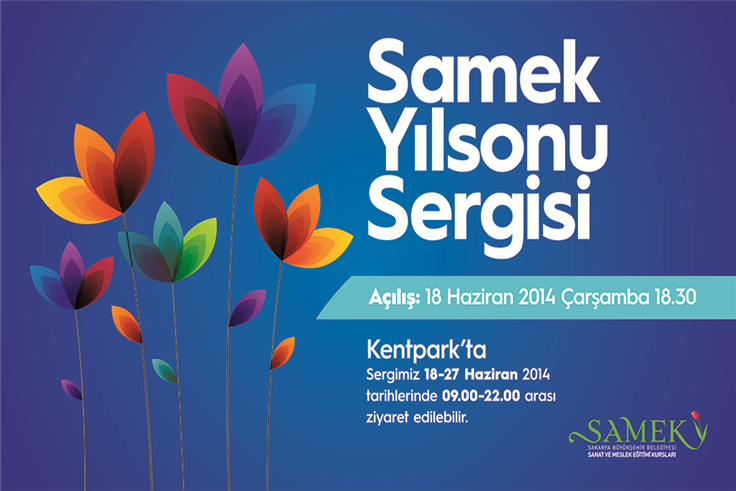 SAMEK Yılsonu Sergisi Çarşamba Kent Park’ta