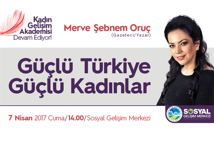 SGM’de ‘Güçlü Türkiye Güçlü Kadınlar’