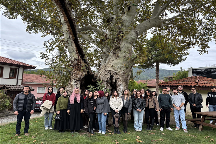 SAÜ öğrencileri tarihin ve doğanın güzellikleriyle buluştu