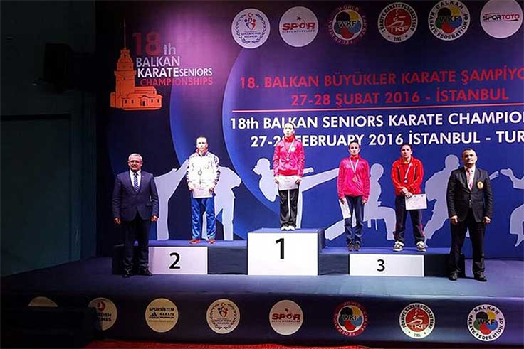 Büyükşehir Sporcusu Balkan Şampiyonu
