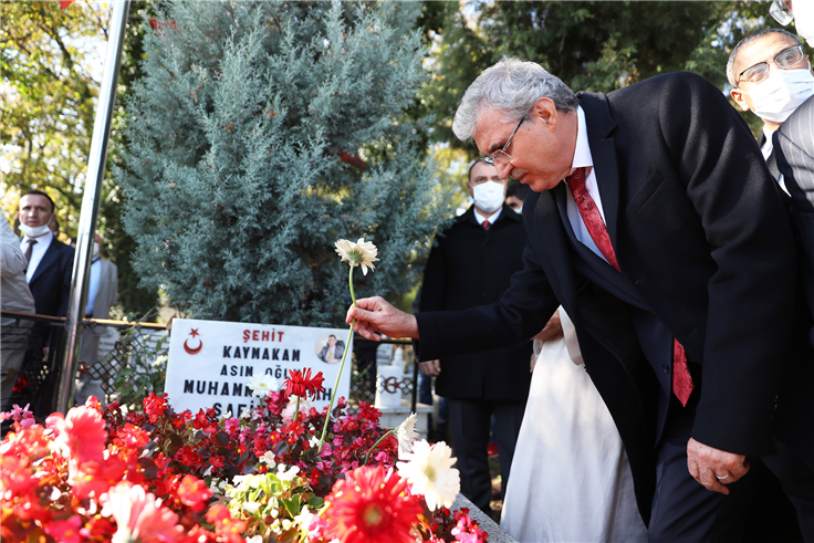 “Şehit kaymakamımız bizler için önemli bir sembol olmuştur”