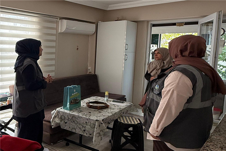 Büyükşehir şehrin dört bir yanında yürekleri ısıtıyor