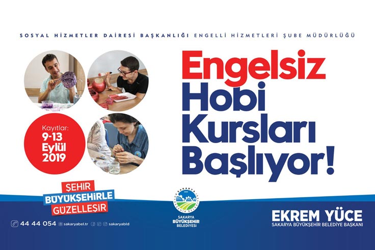 Engelsiz Hobi Kurslarında yeni dönem başlıyor