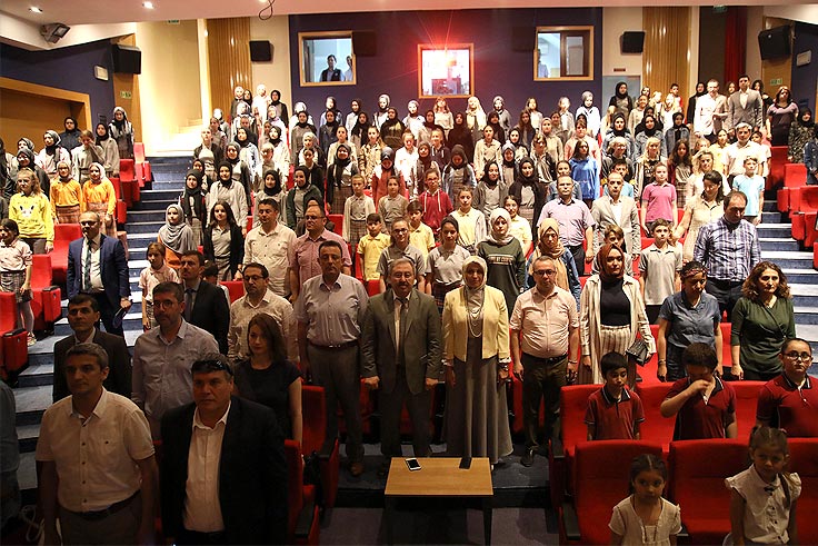 Çevreci okullar ödüllerini aldı