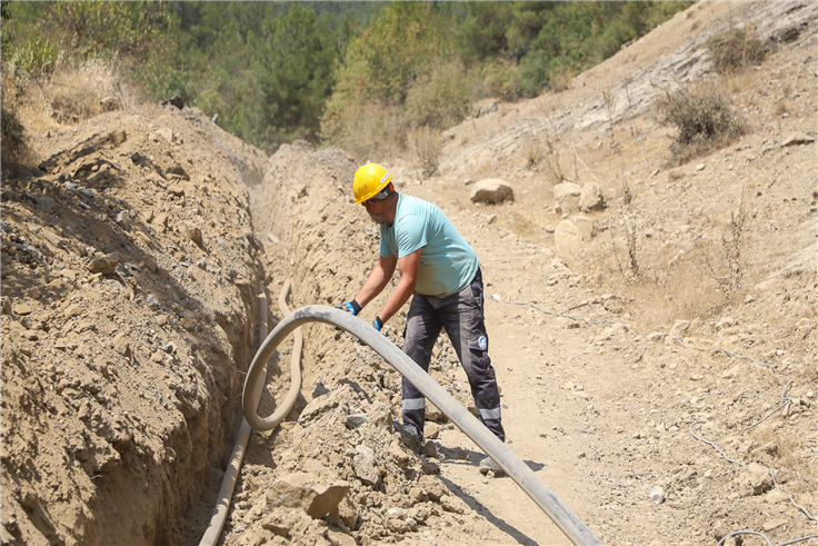 SASKİ o mahallenin içme suyunu artık yerin 24 metre altından çıkarıyor