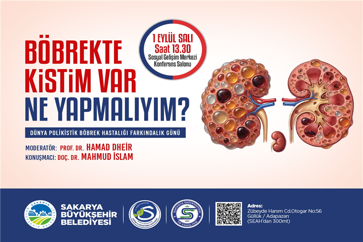 Polikistik böbrek hastalığına karşı farkındalık buluşması SGM’de