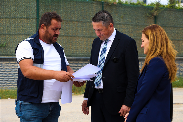 Ozanlar Mahallesi’nin yeni yerleşim noktasına güçlü altyapı ağı