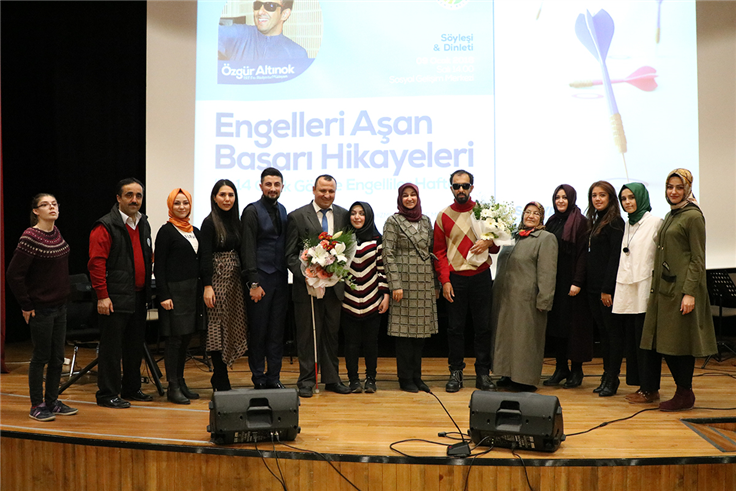 “Engeller başarıya engel değildir”