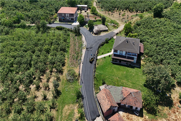 Söğütlü’de 6 kilometrelik güzergâh güçlü koordinasyonla sil baştan