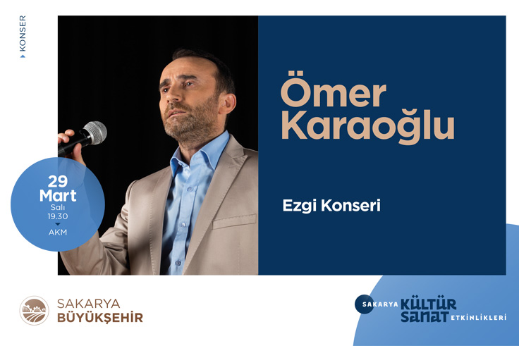 Ömer Karaoğlu konseri 29 Mart’ta AKM’de