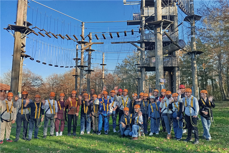 Macera Parkı’nda adrenalini ve eğlenceyi bir arada yaşadılar