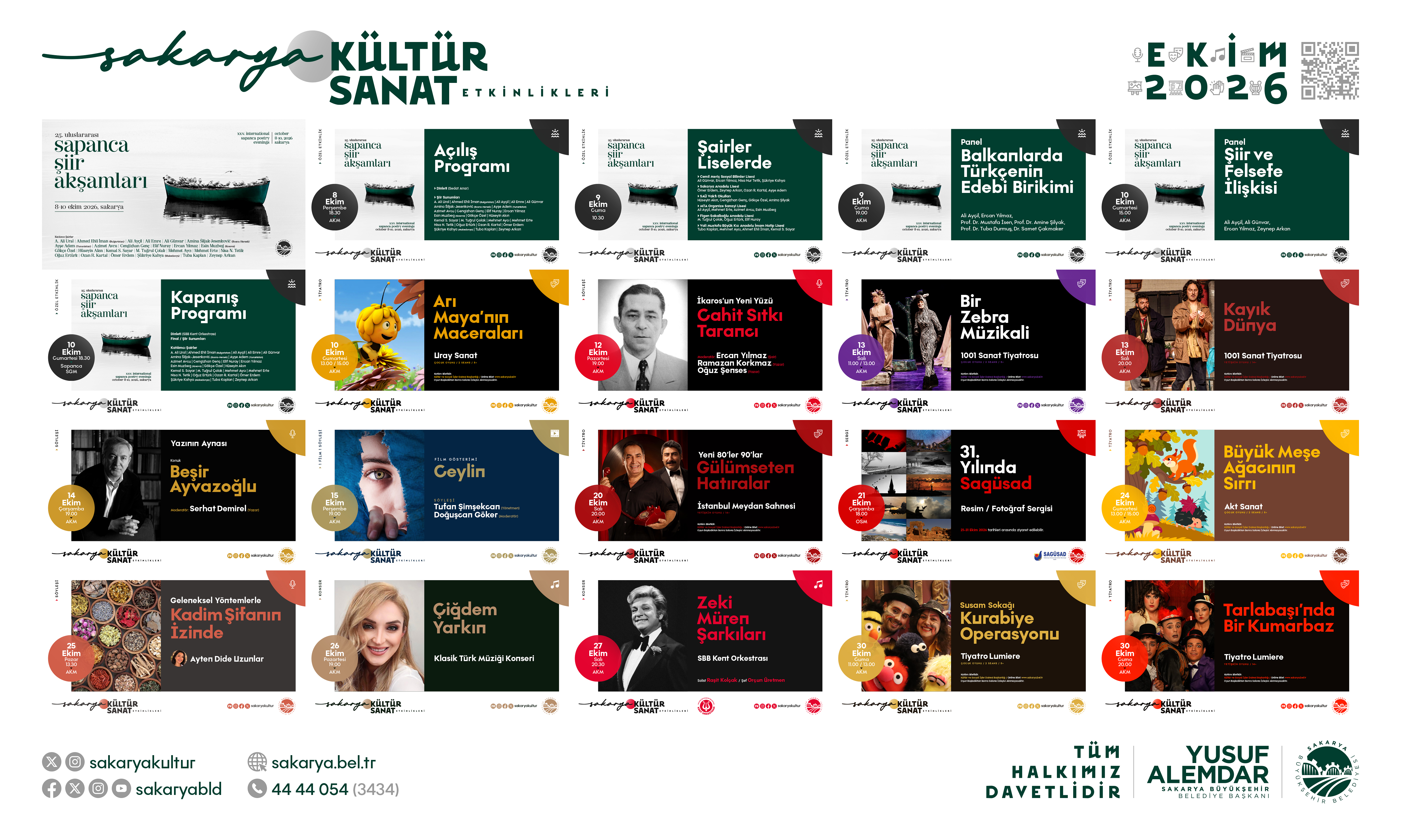 Yeni sezon kültür sanat etkinlikleri Ekim takvimiyle başlıyor