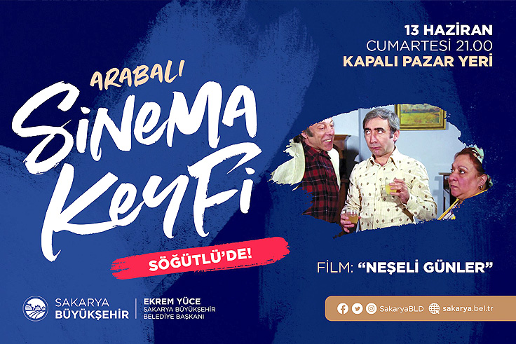 Arabalı sinema etkinliği Söğütlü’de