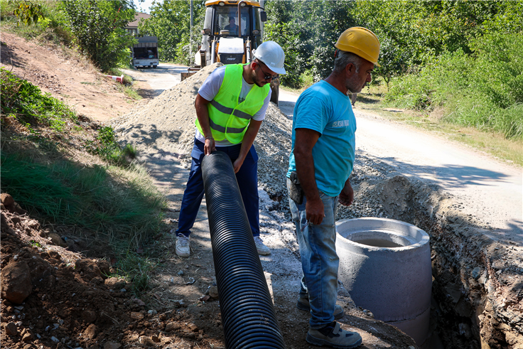 SASKİ, Aşağıdereköy’ün altyapısını 20 milyon liralık yatırımla yeniliyor