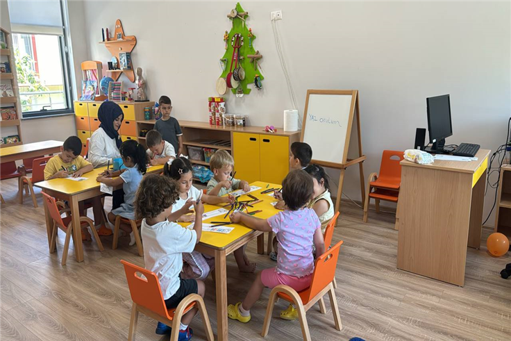 Karasu SGM’de 4-6 yaş grubuna erken çocukluk eğitimi başladı