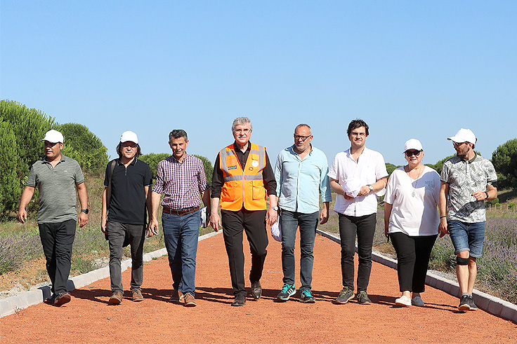Büyükşehir yaptı, atıl alan aromatik bitkilerin üretim merkezine dönüştü