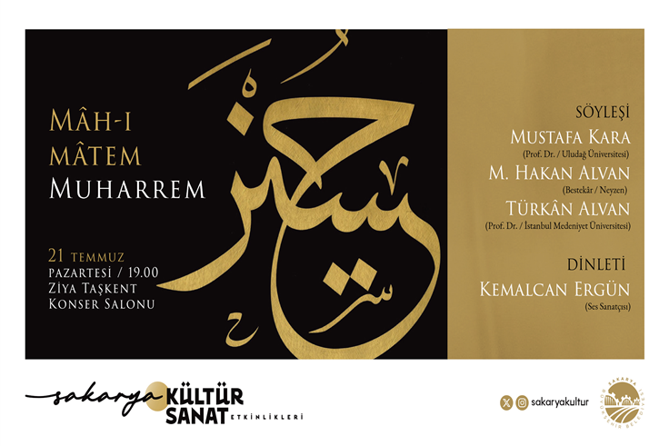 Ziya Taşkent’te Mah-ı Matem Muharrem söyleşi ve dinletisi