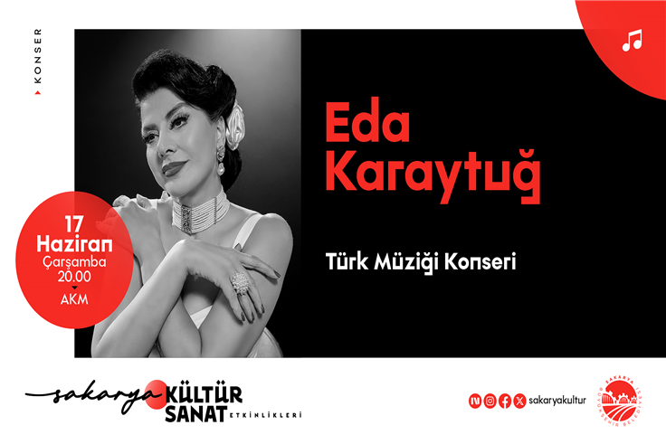 AKM’de Eda Karaytuğ ile Türk müziği rüzgârı esecek
