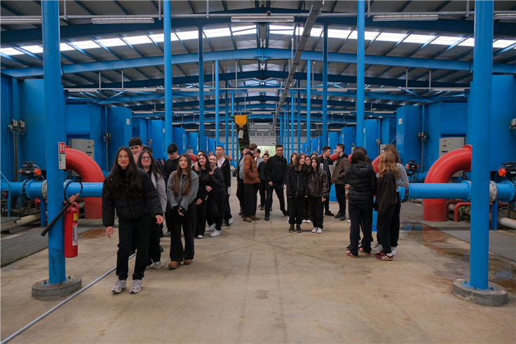 Tesis ziyaretleri eğitimin niteliğini artırmaya devam ediyor