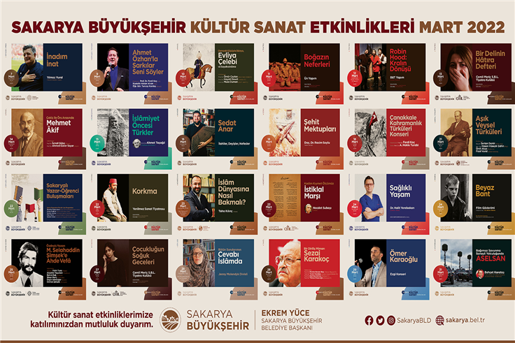Büyükşehir Mart Kültür Sanat takvimi açıklandı