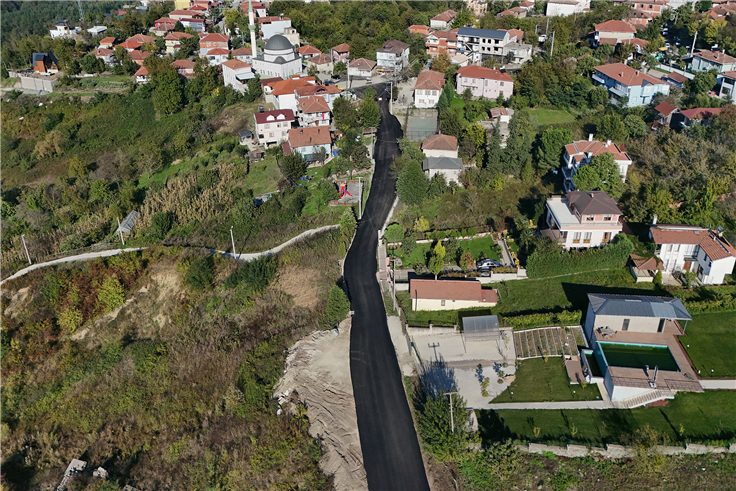 Büyükşehir asfalt mesaisini Hacımercan’da sürdürüyor