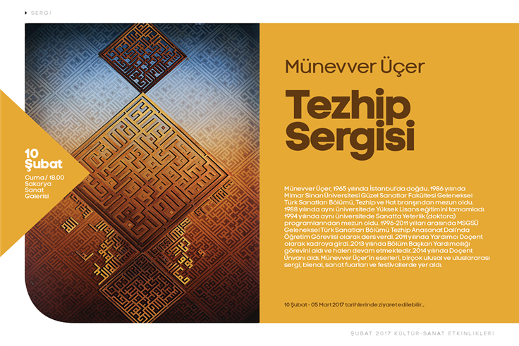 Tezhip Sergisi Sanat Galerisi’nde açılıyor