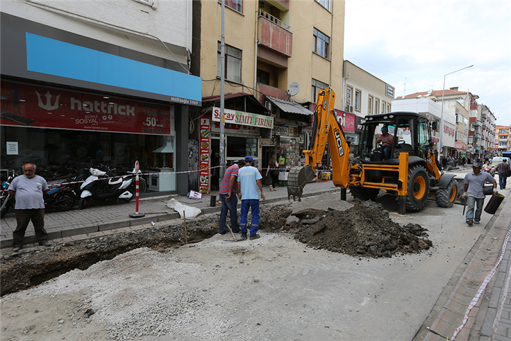 İtfaiye Caddesi Yenileniyor