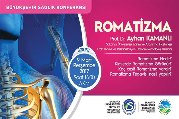 Sağlık konferanslarında konu: Romatizma