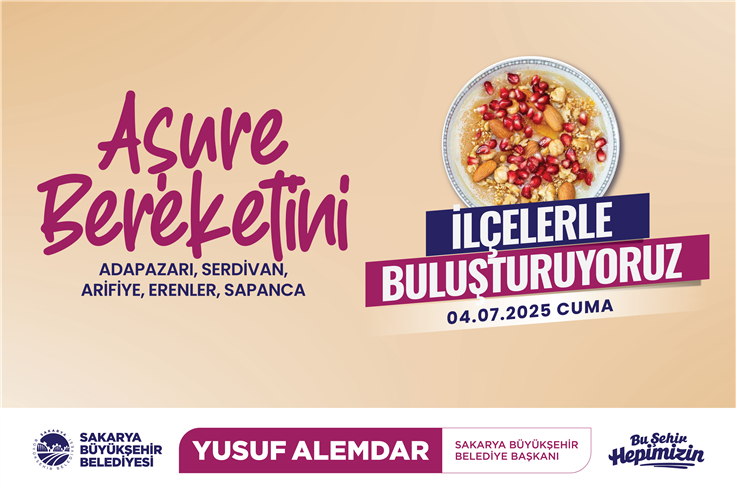 Büyükşehir Muharrem Ayı aşure bereketini şehrin 16 ilçesine taşıyacak 