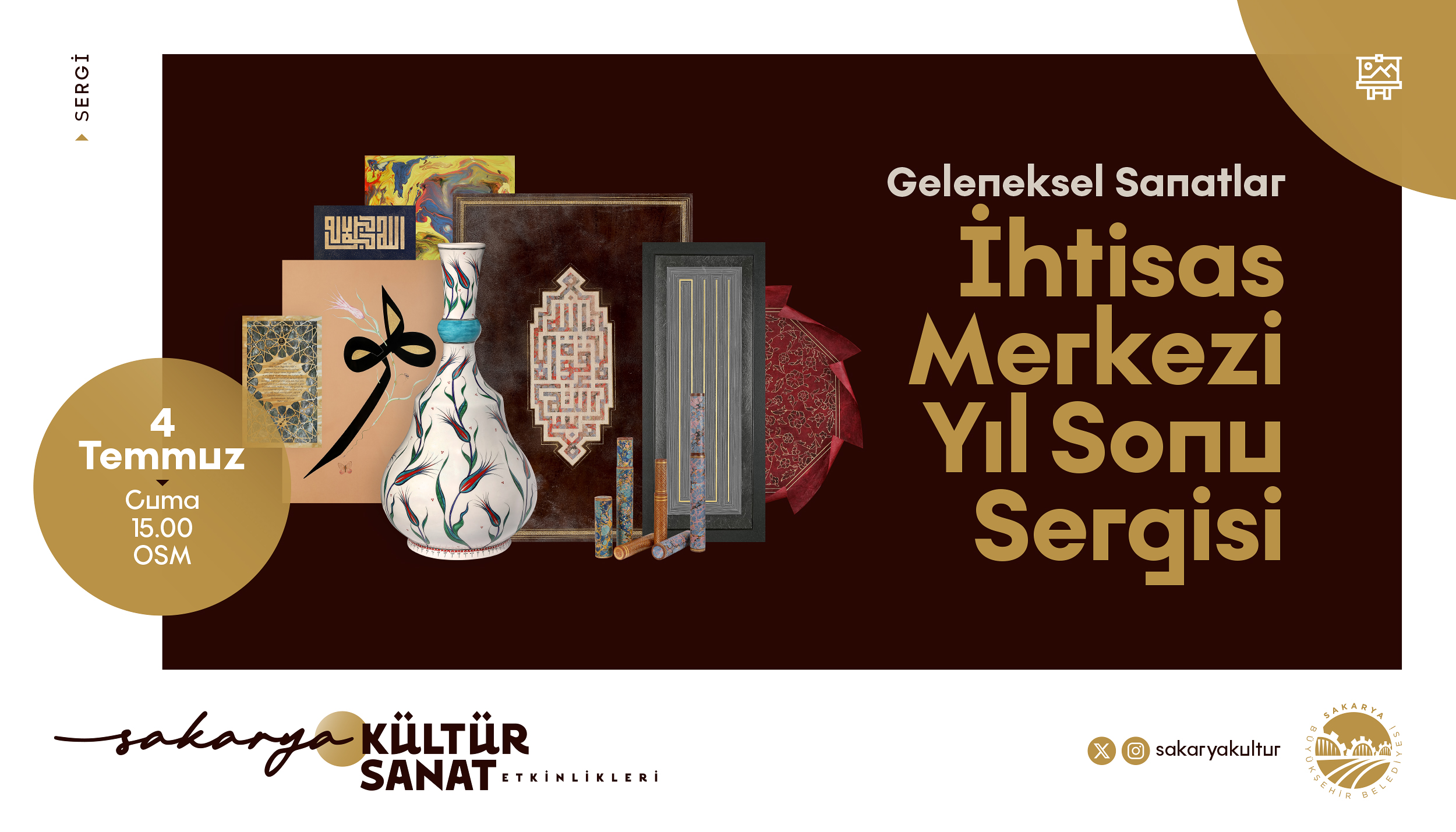 Geleneksel sanatlarda en özel eserler beğeniye sunulacak