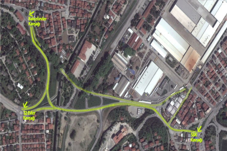 Büyükşehir’den o arter için uyarı