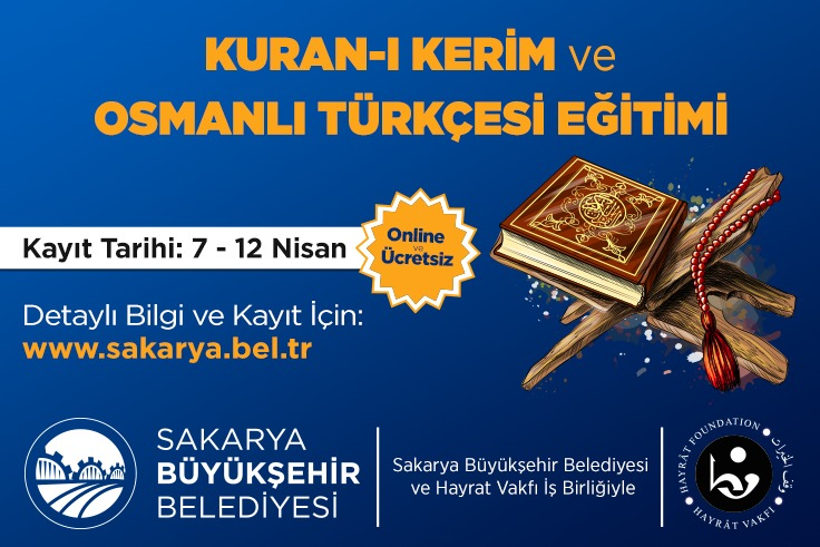 Kuran’ı Kerim ve Osmanlı Türkçesi eğitimleri başlıyor