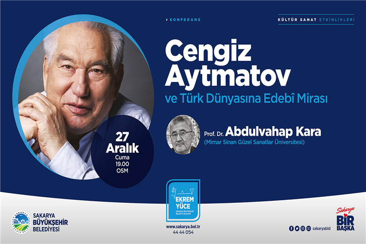 Cengiz Aytmatov’un edebi mirası OSM’de konuşulacak