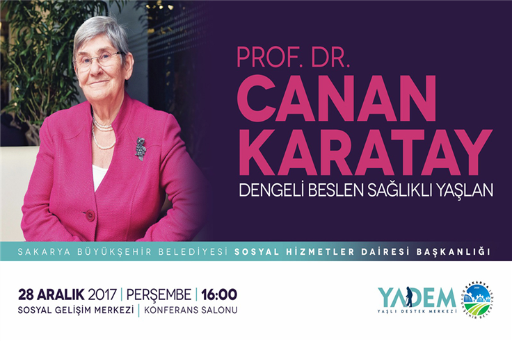 Canan Karatay konferans için geliyor