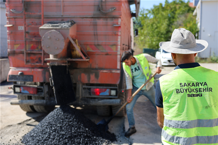 Altyapı çalışmaları tamamlanan noktalar sürücüler için güvenli hale getirildi