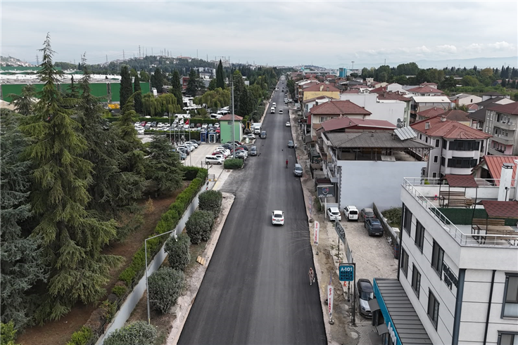 Arifiye’nin en önemli ulaşım aksında dönüşümün ilk etabı tamam 