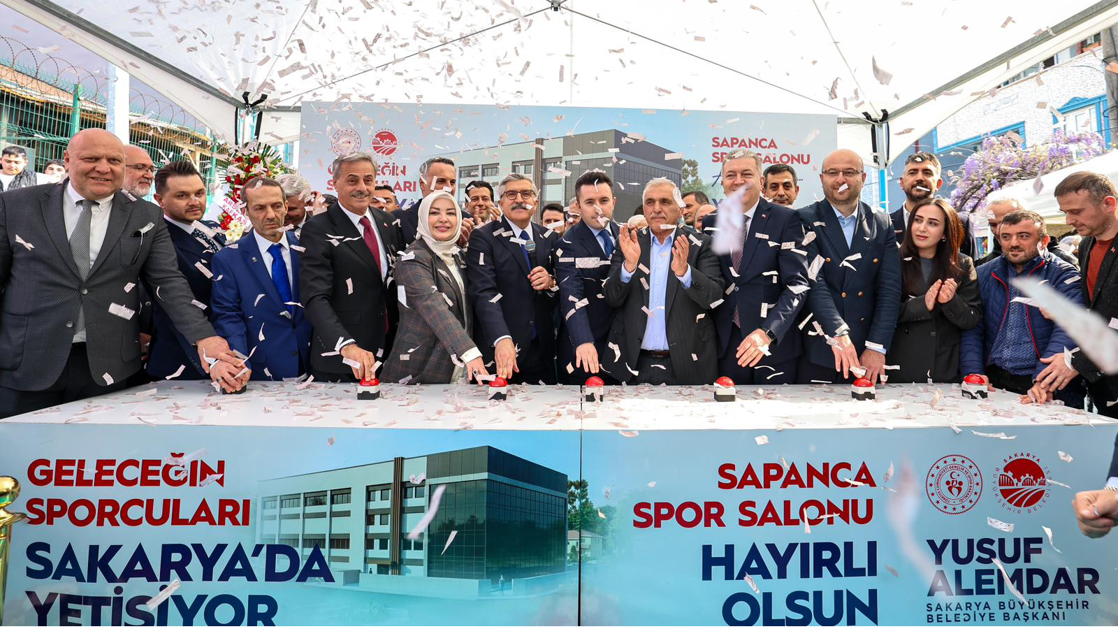 Binlerce gencin gözbebeği olacak: Sapanca Spor Salonu’nun temeli atıldı
