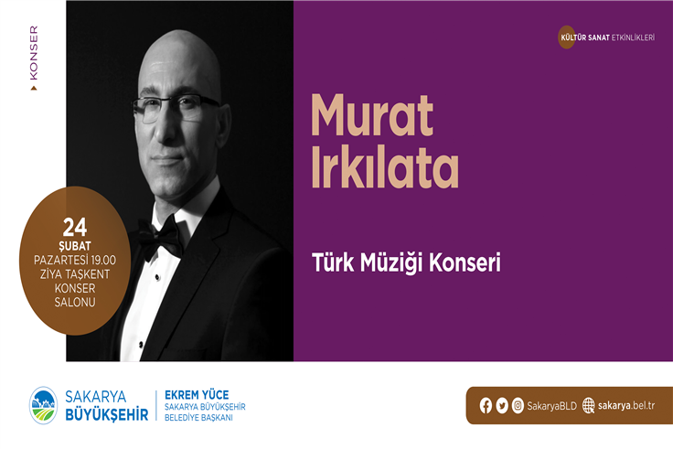 Ziya Taşkent’te Türk Müziği Konseri 