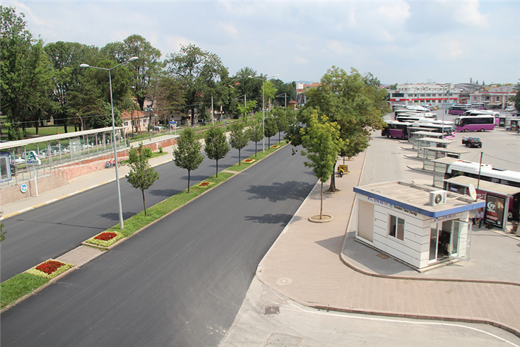 Milli Egemenlik Caddesi yenilendi