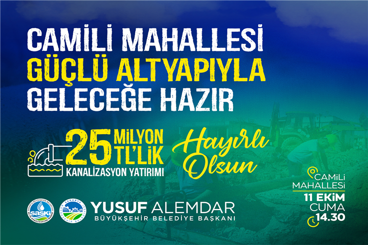 Camili’ye 25 milyon liralık altyapı yatırımı: Saha çalışmaları başlıyor
