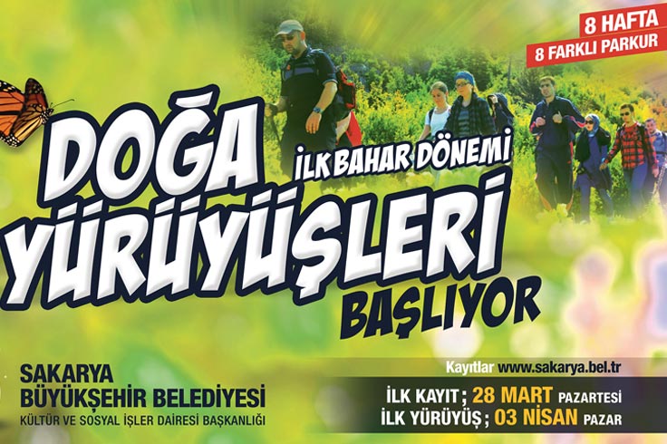 Doğa Yürüyüşlerinde Bahar Dönemi Başlıyor