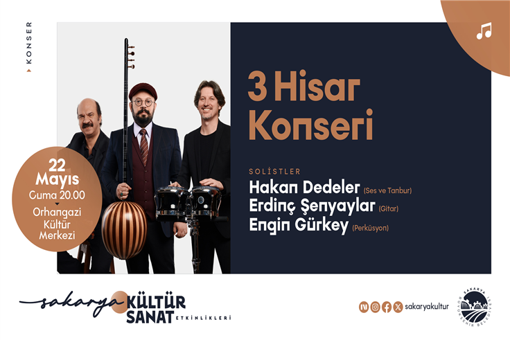 Mayıs Kültür Sanat Takvimi ‘3 Hisar Konseri’ ile final yapıyor